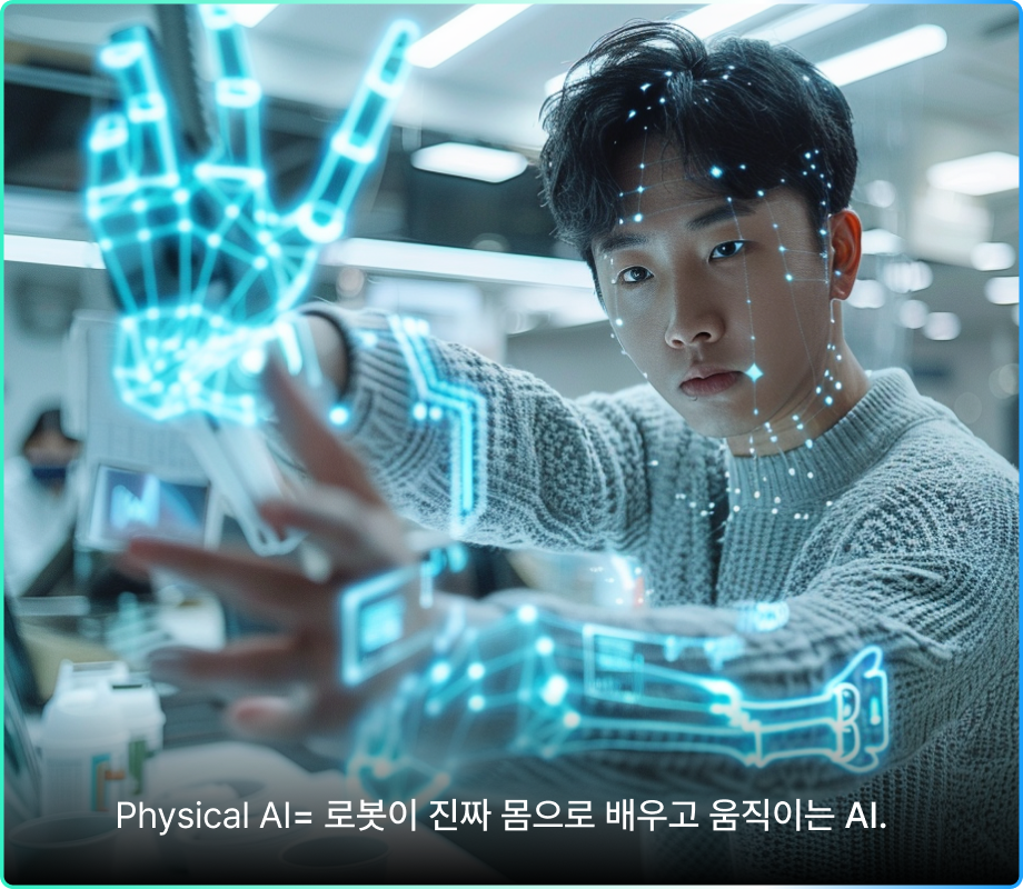 Physical AI = 로봇이 진짜 몸으로 배우고 움직이는 AI